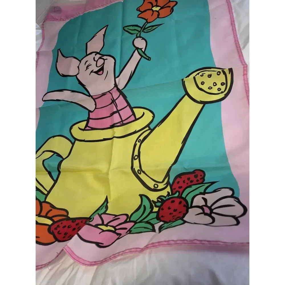 Disney Piglet House Banner Flag Winnie The Pooh 90's Greeting Retro Garden Decor